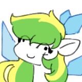 Size: 160x160 | Tagged: safe, imported from derpibooru, oc, oc only, oc:tea fairy, earth pony, pegasus, pony, bust, eye clipping through hair, picture for breezies, simple background, smiling, solo, white background