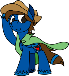 Size: 1773x1962 | Tagged: safe, artist:skookz, imported from derpibooru, oc, oc only, oc:fireblitz, pegasus, pony, cloak, clothes, hairband, hat, male, simple background, solo, stallion, transparent background, unshorn fetlocks, wind, wings