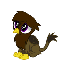 Size: 494x506 | Tagged: safe, artist:beesmeliss, imported from derpibooru, oc, oc:gweni, griffon, base usaed, base used, chickub, female, simple background, solo, transparent background