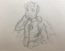 Size: 1008x793 | Tagged: safe, artist:fallenangel5414, imported from derpibooru, anthro, my little pony: the movie, arrowverse, eobard thawne, g5, my little pony: a new generation, reverse-flash