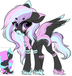 Size: 1356x1440 | Tagged: safe, artist:beamybutt, artist:monogy, imported from derpibooru, oc, oc only, pegasus, pony, base used, chest fluff, duo, eye clipping through hair, eyelashes, female, hoof fluff, mare, pegasus oc, simple background, transparent background, wings