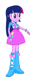 Size: 677x1723 | Tagged: safe, artist:dustinwatsongkx, imported from derpibooru, twilight sparkle, equestria girls, equestria girls (movie), boots, clothes swap, high heel boots, shoes, simple background, solo, transparent background, vector