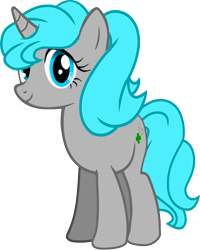 Size: 962x1200 | Tagged: safe, artist:mistpony, imported from derpibooru, oc, oc only, oc:tara mistpony, pony, unicorn, derpibooru community collaboration, 2022 community collab, eyelashes, female, full body, horn, looking at you, mare, show accurate, simple background, smiling, smiling at you, solo, standing, tail, transparent background, unicorn oc