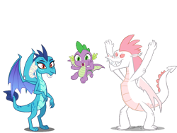 Size: 800x600 | Tagged: safe, artist:cloudy glow, artist:dashiesparkle, artist:dashiesparkle edit, artist:rainbowderp98, edit, imported from derpibooru, vector edit, fizzle, princess ember, spike, dragon, alternate universe, baby, baby dragon, ember is spike's mother, father and child, father and son, female, fizzle is spike's father, fizzlember, flying, husband and wife, male, mother and child, mother and son, parent:fizzle, parent:princess ember, parents:fizzlember, shipping, simple background, straight, transparent background, vector