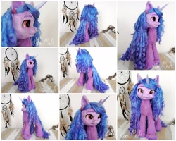 Size: 4096x3276 | Tagged: safe, artist:limecraft, artist:limecraft27, imported from derpibooru, izzy moonbow, pony, unicorn, dreamcatcher, female, g5, irl, mare, my little pony: a new generation, photo, plushie, solo