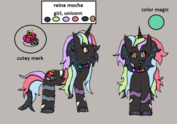 Size: 1214x855 | Tagged: safe, imported from derpibooru, oc, pony, unicorn, ask ponys gamer club, profile, tumblr