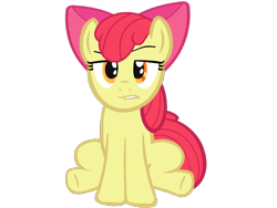 Size: 1600x1200 | Tagged: safe, artist:kuren247, imported from derpibooru, apple bloom, earth pony, pony, female, filly, simple background, solo, transparent background, vector