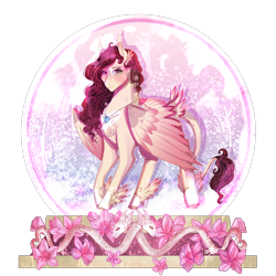 Size: 2500x2500 | Tagged: safe, artist:bunnari, imported from derpibooru, oc, oc only, pegasus, pony, female, high res, mare, simple background, snow globe, solo, transparent background