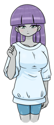 Size: 369x858 | Tagged: safe, artist:batipin, imported from derpibooru, part of a set, maud pie, equestria girls, breasts, female, simple background, solo, transparent background