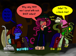 Size: 1280x956 | Tagged: safe, artist:askmedusapony, imported from derpibooru, oc, gorgon, medusa, askmedusapony, halloween, holiday, nightmare night, rattle, tail, tail wag