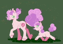 Size: 2048x1432 | Tagged: safe, artist:pastacrylic, imported from derpibooru, sweetie belle, pony, unicorn, blank flank, female, filly, foal, older, older sweetie belle, self paradox, self ponidox, solo
