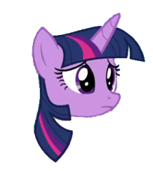 Size: 288x323 | Tagged: safe, edit, imported from derpibooru, screencap, twilight sparkle, pony, 1000 hours in gimp, background removed, head, head only, simple background, solo, transparent background