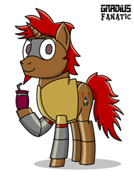 Size: 1090x1441 | Tagged: safe, artist:gradiusfanatic, imported from derpibooru, oc, oc only, oc:paul, android, pony, robot, robot pony, unicorn, horn, male, mate, simple background, solo, transparent background, unicorn oc