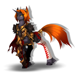 Size: 1024x1010 | Tagged: safe, artist:taiga-blackfield, imported from derpibooru, oc, oc only, oc:wildcat cartridge, pony, unicorn, fallout equestria, armor, fallout equestria: burdens, fanfic art, horn, simple background, solo, transparent background, unicorn oc