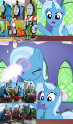 Size: 504x850 | Tagged: safe, artist:edwardandpercyfan18, imported from derpibooru, trixie, all bottled up, meme, thomas and friends