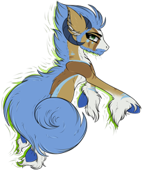 Size: 2357x2835 | Tagged: safe, artist:beamybutt, imported from derpibooru, oc, oc only, pony, ear fluff, high res, hoof fluff, horns, male, simple background, stallion, transparent background