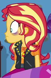 Size: 568x866 | Tagged: safe, imported from derpibooru, screencap, sunset shimmer, equestria girls, equestria girls series, holidays unwrapped, spoiler:eqg series (season 2), blizzard or bust, cropped, solo