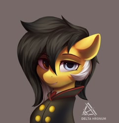 Size: 1575x1635 | Tagged: safe, artist:delta hronum, imported from derpibooru, oc, oc only, oc:zedwin, pony, solo