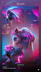 Size: 1080x1920 | Tagged: safe, generator:wombo.art, imported from derpibooru, pipp petals, ai content, ai generated, g5, my little pony: a new generation