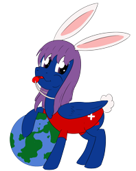 Size: 1545x1947 | Tagged: safe, artist:soccy, imported from derpibooru, oc, oc only, oc:mistra von natzu, angel pony, hybrid, original species, pegasus, derpibooru community collaboration, 2022 community collab, angel, beach ball, blowing whistle, clothes, female, lifeguard, mare, one-piece swimsuit, puffy cheeks, rabbit pony, request, shapeshifter, simple background, solo, swimsuit, transparent background, whistle, whistle necklace