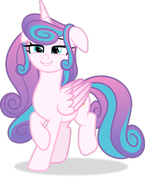 Size: 5811x7077 | Tagged: safe, artist:kojibiose, imported from derpibooru, princess flurry heart, pony, absurd resolution, floppy ears, older, older flurry heart, simple background, solo, transparent background, vector