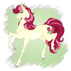 Size: 1800x1800 | Tagged: safe, artist:dementra369, imported from derpibooru, roseluck, earth pony, pony, hoers, simple background, solo, transparent background