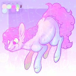 Size: 1500x1500 | Tagged: safe, artist:virussy, imported from derpibooru, oc, oc only, earth pony, pony, dock, happy, reference sheet, smiling, solo, tail