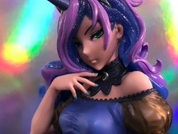 Size: 4032x3024 | Tagged: safe, imported from derpibooru, kotobukiya, princess luna, human, clothes, dark skin, dress, humanized, kotobukiya princess luna, merchandise, solo