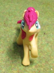 Size: 362x482 | Tagged: safe, artist:malte279, imported from derpibooru, part of a set, oc, oc only, oc:bubble speech, earth pony, pony, craft, irl, photo, polymer clay, sculpture, solo