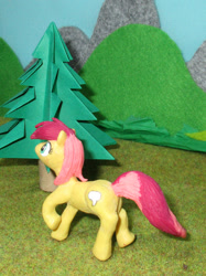 Size: 754x1006 | Tagged: safe, artist:malte279, imported from derpibooru, part of a set, oc, oc only, oc:bubble speech, earth pony, pony, craft, irl, photo, polymer clay, sculpture, solo