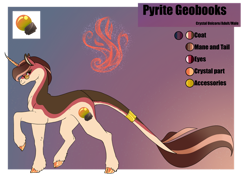 Size: 1024x725 | Tagged: safe, artist:oneiria-fylakas, imported from derpibooru, oc, oc only, oc:pyrite geobooks, pony, unicorn, glasses, male, reference sheet, solo, stallion