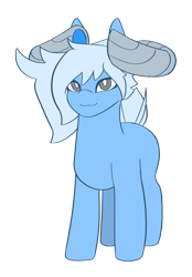 Size: 1087x1565 | Tagged: safe, artist:mopyr, imported from derpibooru, oc, oc only, oc:moosin, original species, derpibooru community collaboration, 2022 community collab, horn, simple background, solo, transparent background