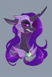 Size: 514x752 | Tagged: safe, artist:dreamyri, imported from derpibooru, oc, oc only, changeling, changeling queen, changeling oc, changeling queen oc, solo