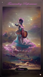 Size: 1080x1920 | Tagged: safe, imported from twibooru, octavia melody, image, needs more jpeg, wombo art