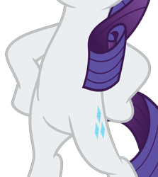 Size: 3999x4481 | Tagged: safe, artist:jhayarr23, edit, imported from derpibooru, vector edit, rarity, pony, unicorn, fake it 'til you make it, belly, bipedal, cropped, female, high res, hooves on hips, pictures of bellies, simple background, solo, transparent background, vector