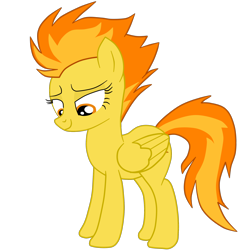 Size: 2000x2057 | Tagged: safe, artist:gmaplay, imported from derpibooru, spitfire, pegasus, pony, high res, show accurate, simple background, solo, transparent background