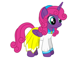 Size: 4056x3312 | Tagged: safe, artist:andrevus, imported from derpibooru, oc, oc only, oc:pinkmane, alicorn, alicorn oc, brooch, clothes, horn, jewelry, simple background, skirt, solo, transparent background, wings