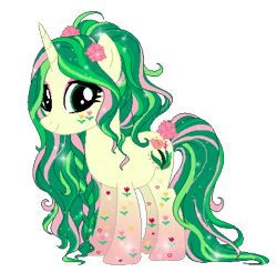 Size: 422x413 | Tagged: safe, artist:gihhbloonde, imported from derpibooru, oc, oc only, oc:felicity, pony, unicorn, base used, eyelashes, female, flower, flower in hair, horn, makeup, mare, simple background, smiling, solo, transparent background, unicorn oc