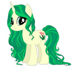 Size: 426x390 | Tagged: safe, alternate version, artist:gihhbloonde, imported from derpibooru, oc, oc only, pony, unicorn, base used, eyelashes, female, flower, horn, makeup, mare, simple background, smiling, solo, transparent background, unicorn oc