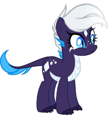 Size: 1115x1268 | Tagged: safe, artist:enifersuch, imported from derpibooru, oc, oc only, dracony, dragon, hybrid, pony, base used, female, mare, simple background, solo, transparent background