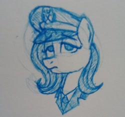 Size: 1468x1376 | Tagged: safe, artist:sultanroach, imported from ponybooru, fluttershy, bust, generals, portrait, sketch