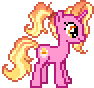 Size: 94x88 | Tagged: safe, artist:botchan-mlp, imported from derpibooru, luster dawn, pony, unicorn, animated, pixel art, solo