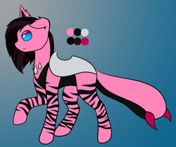 Size: 1125x945 | Tagged: safe, artist:dreepymom, artist:the-dreepy-mom, imported from derpibooru, oc, oc only, oc:orchid, changedling, changeling, male, pink changeling, solo