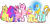 Size: 4204x2000 | Tagged: safe, artist:von babbitt, imported from derpibooru, firecracker burst, fizzy pop (g3), hidden treasure, kiwi tart, lucky swirl, sweetcream scoops, earth pony, pegasus, pony, unicorn, female, simple background, transparent background