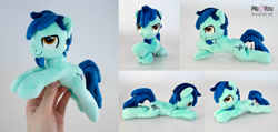 Size: 2200x1043 | Tagged: safe, artist:meplushyou, imported from derpibooru, oc, oc only, earth pony, pony, irl, male, photo, plushie, solo, stallion