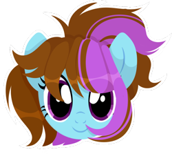 Size: 582x519 | Tagged: safe, artist:reptaurdrawsmlp, artist:tired-horse-studios, imported from derpibooru, oc, oc only, oc:dawn, pony, bust, female, mare, portrait, simple background, solo, transparent background