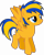 Size: 4000x5015 | Tagged: safe, artist:melisareb, imported from derpibooru, oc, oc only, oc:flare spark, pegasus, pony, derpibooru community collaboration, 2023 community collab, absurd resolution, female, flying, lidded eyes, mare, pegasus oc, show accurate, simple background, solo, transparent background, vector, wings