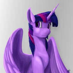 Size: 2160x2160 | Tagged: safe, artist:tenebrisnoctus, imported from derpibooru, twilight sparkle, alicorn, pony, female, mare, solo, twilight sparkle (alicorn)