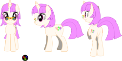 Size: 5898x2947 | Tagged: safe, artist:kyoshyu, imported from derpibooru, oc, oc only, oc:myriade, pony, unicorn, absurd resolution, butt, female, mare, plot, simple background, solo, transparent background, vector