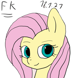 Size: 773x774 | Tagged: safe, artist:fsnyion, imported from derpibooru, fluttershy, pony, solo